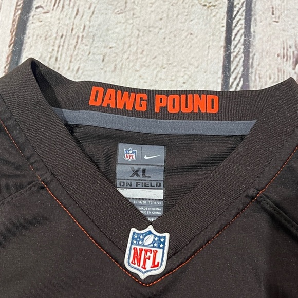 Baker Mayfield Cleveland Browns Nike Boys Kids Youth NFL Football Jersey - Picture 5 of 5